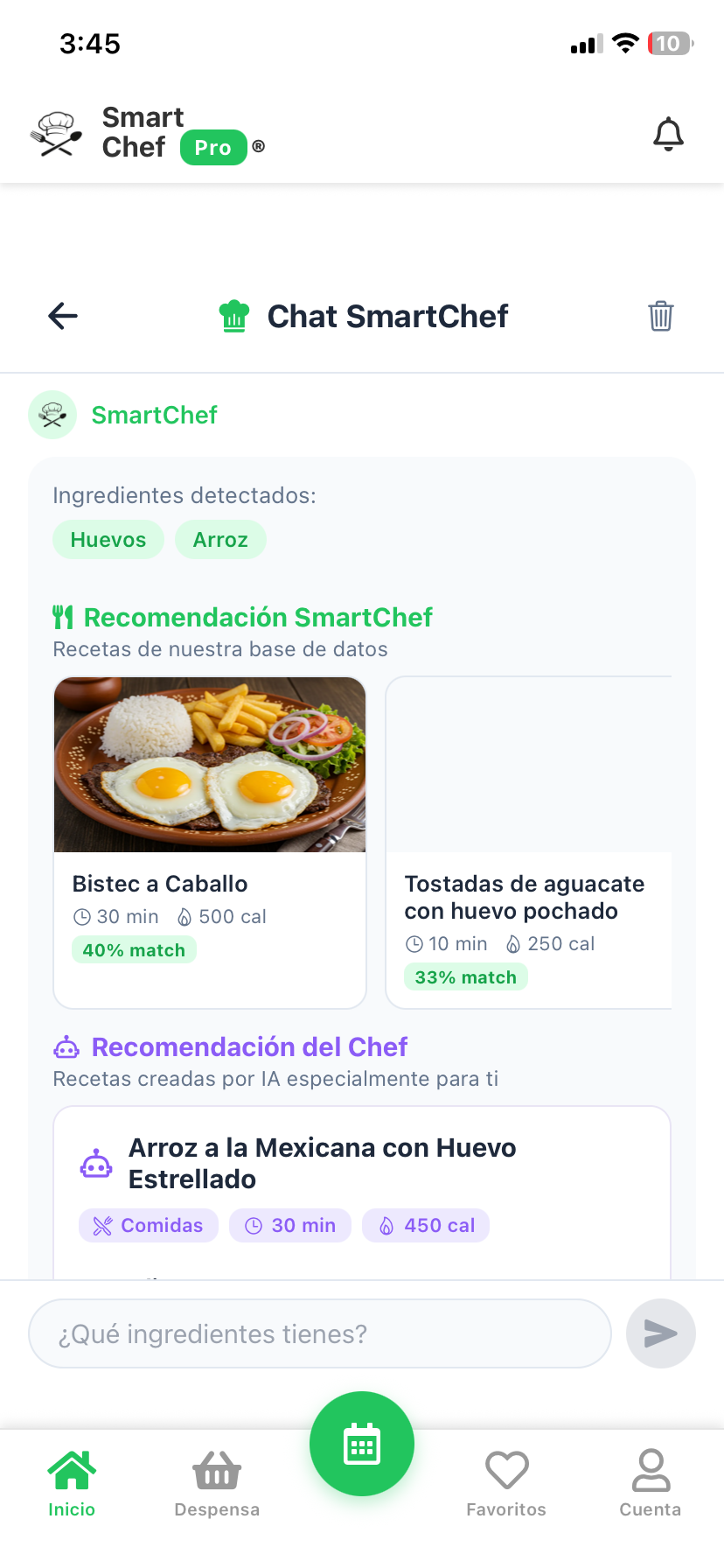 Tu chef personal con IA